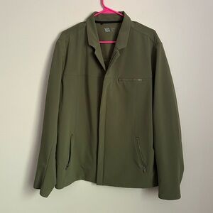 VRST Men’s Green Soft Shell Jacket Size Large